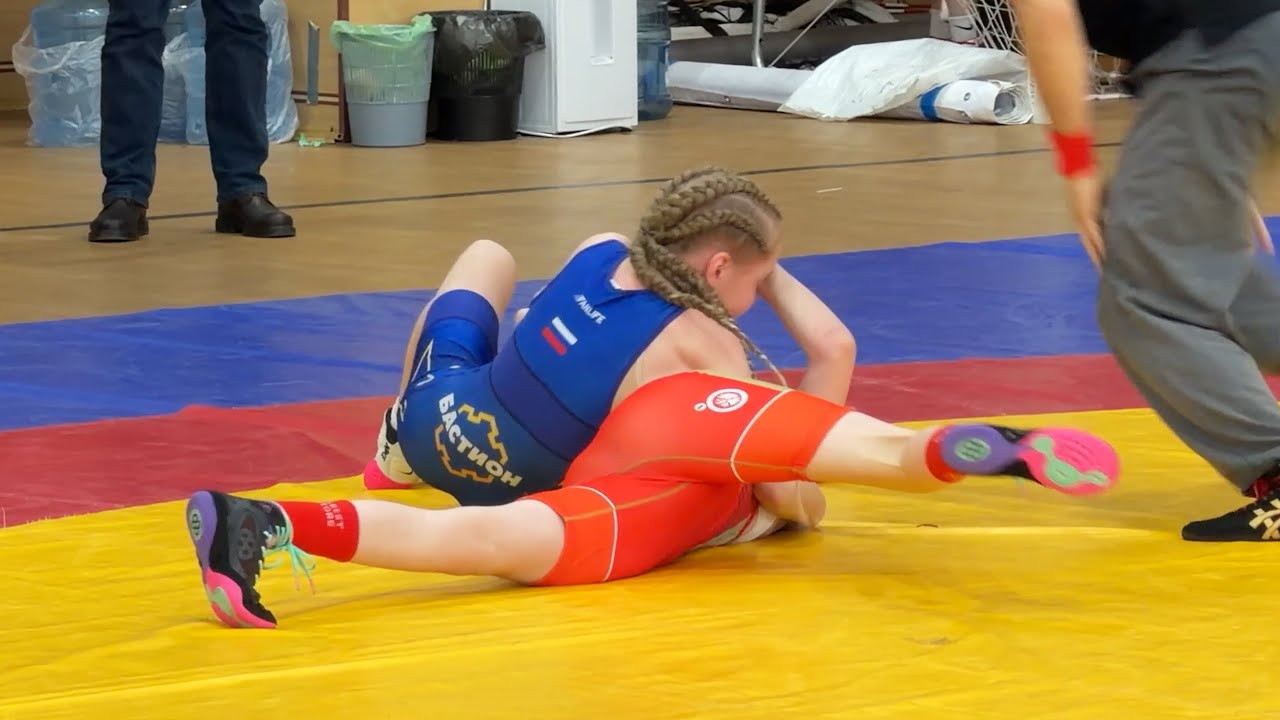 42 кг, круг 2, Егорова Ксения (Архангельская область) - Шибанова Василина (Смоленская область), туше