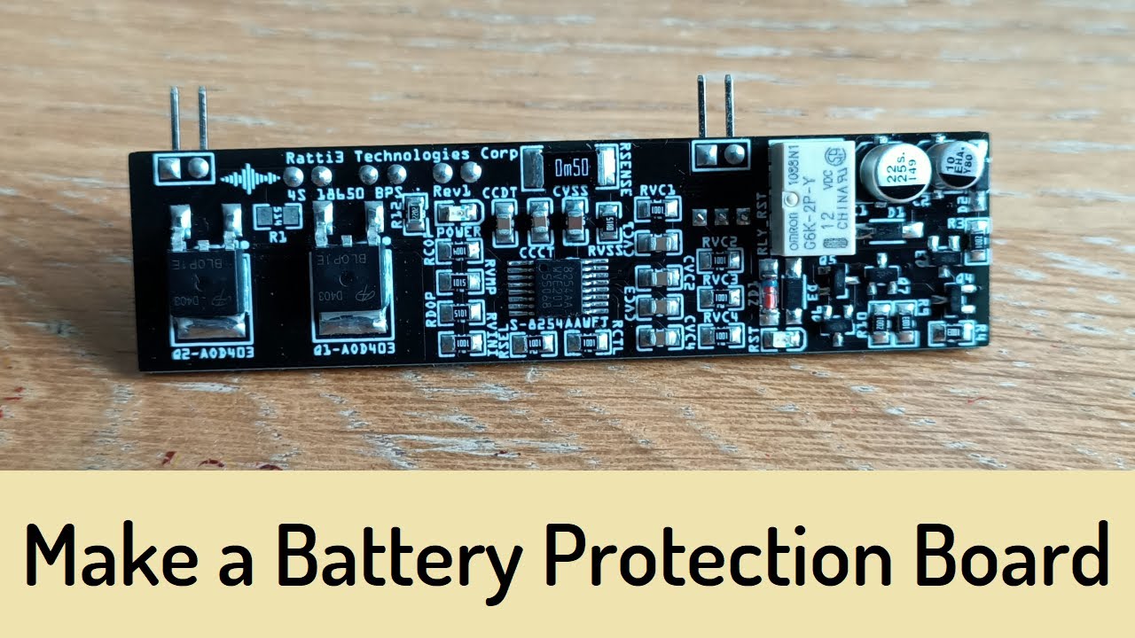 Make a 4S Battery Protection Board - ABLIC S-8254A