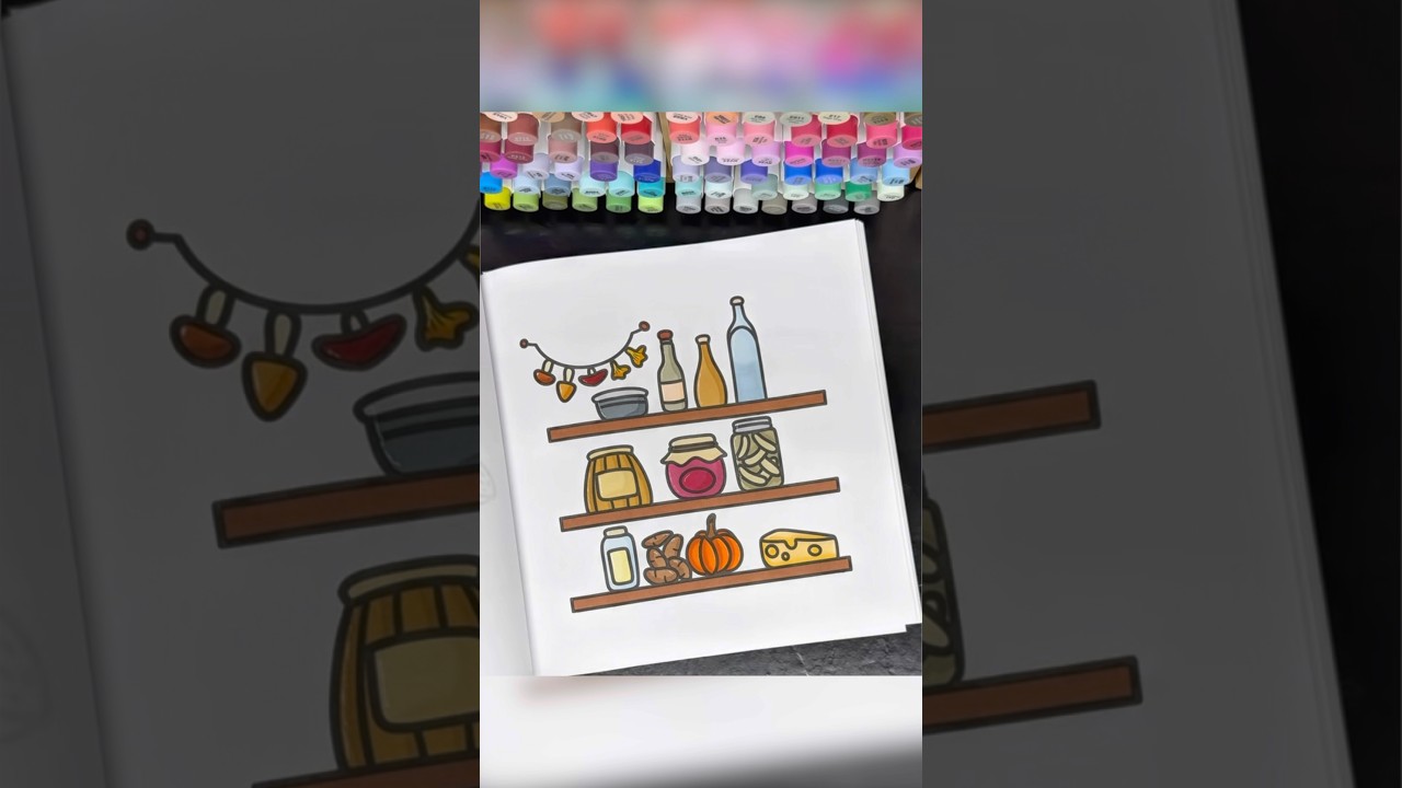 Color With Me🫙🍄‍🟫🧀🥔