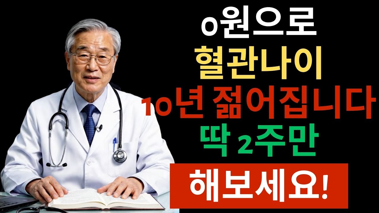 아침 공복에 물 대신 이거 마시면 혈관 막힙니다 | 시니어건강정보