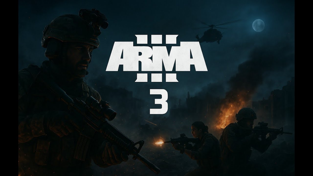Arma 3 - Protegendo a base durante a noite toda.