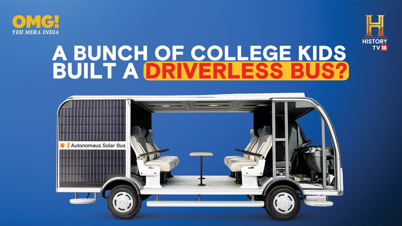 No driver, no fuel, no emissions. Is this a magic bus? #OMGIndia S09E02 Story 1