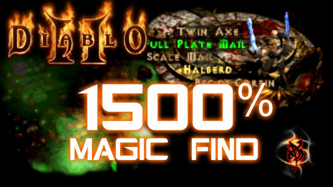 1500% Magic Find - Diablo 2