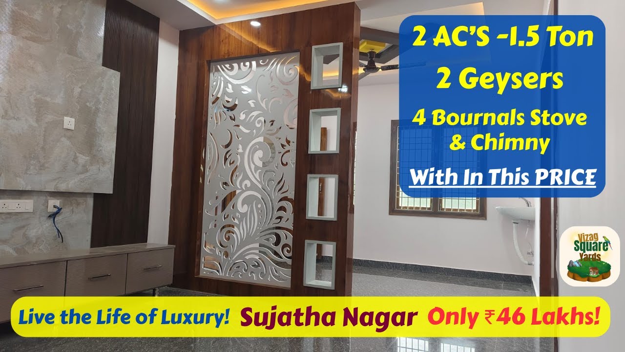 LUXURY FLATS in Sujatha Nagar at ₹46 Lakhs Best Deal Ever Ready to Move