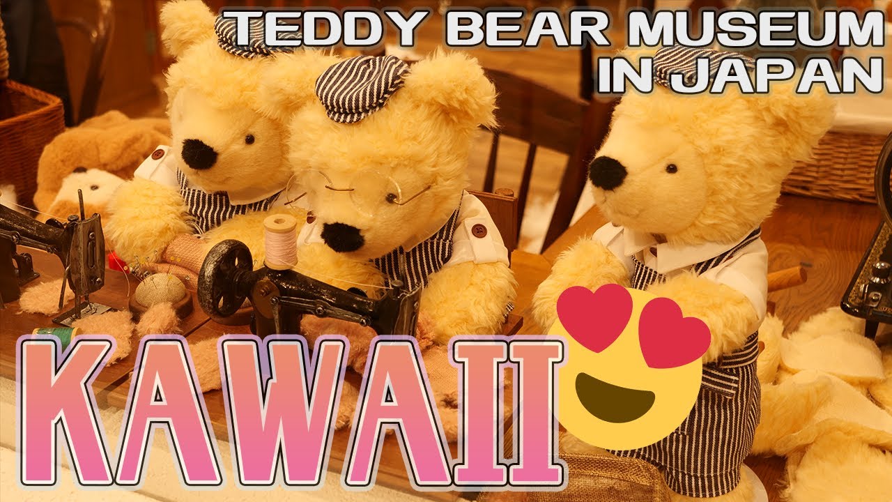 TEDDY BEAR MUSEUM in Izu city : Cutest Museum Ever🐻