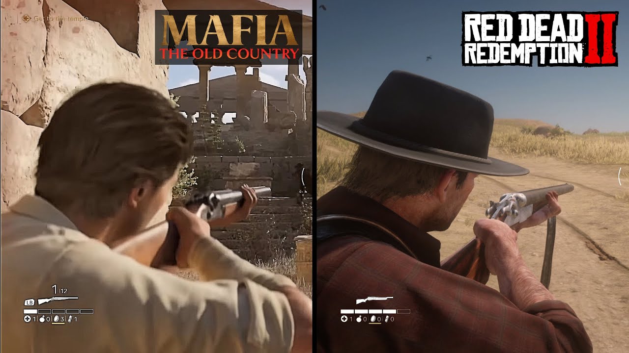 Mafia: The Old Country vs RDR2 Guns (Updated Comparison)