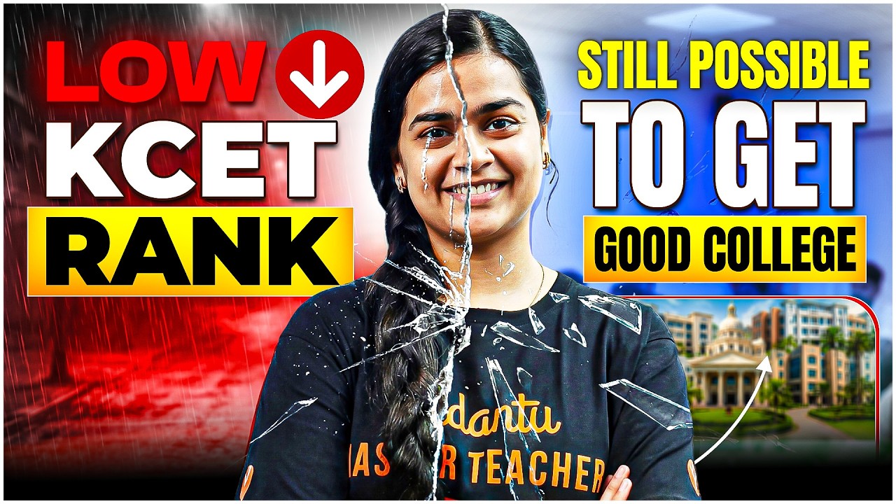 Low KCET Rank? TOP Colleges Are STILL Possible! ✅🔥 | Ankitha Mam