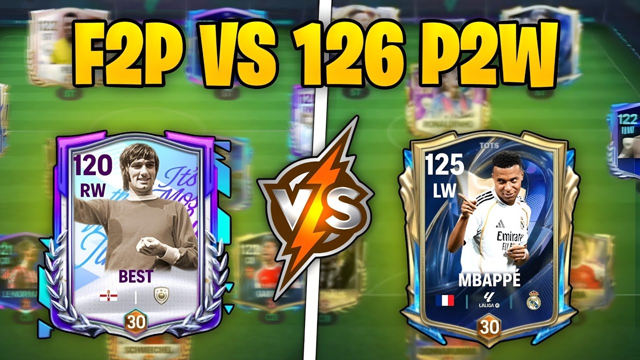 F2P против команды P2W с рейтингом 126&hellip; Смогу ли я победить? | FC Mobile