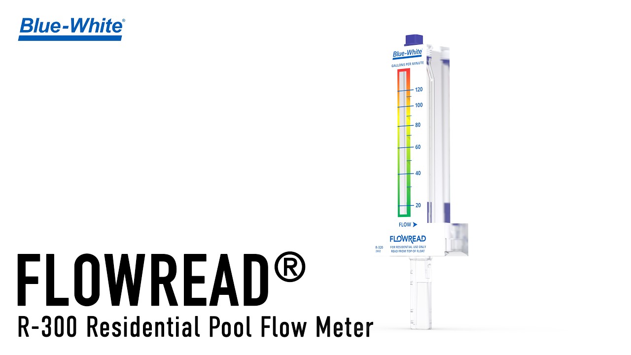The FLOWREAD® Residential Pool Flow Meter