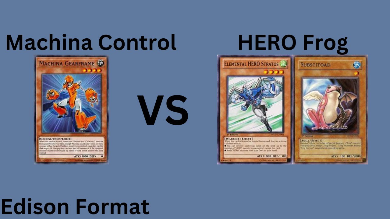 Machina Control VS HERO Frog Edison Format Tournament