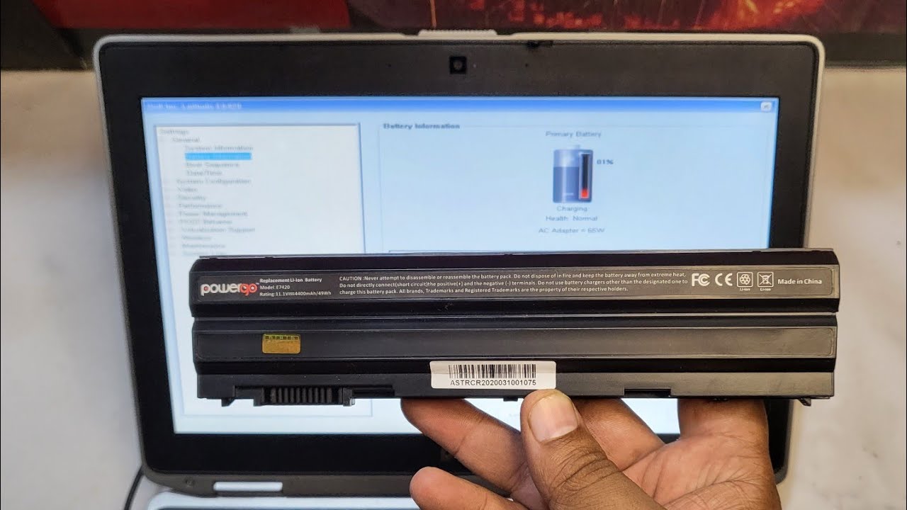 How to Fix? Dell latitude laptop battery indicator blinking Orange And White