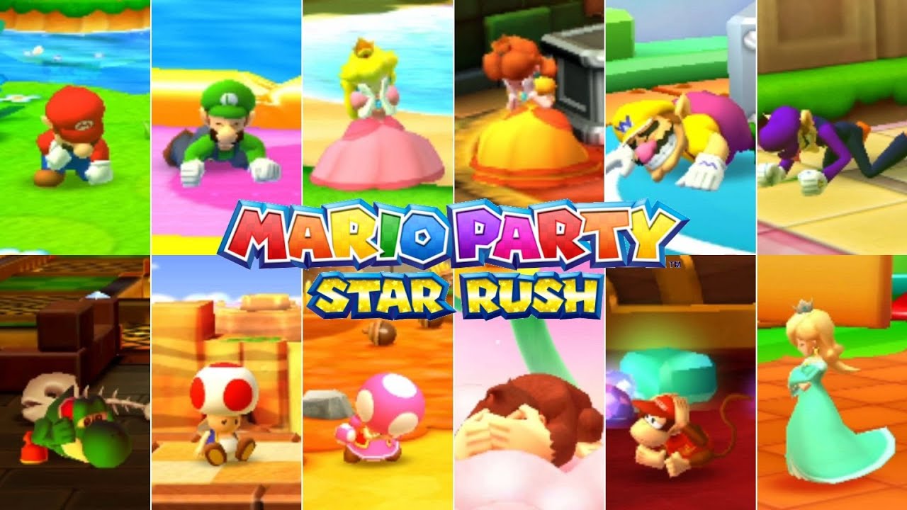 Mario Party: Star Rush // All Characters [4th Place]