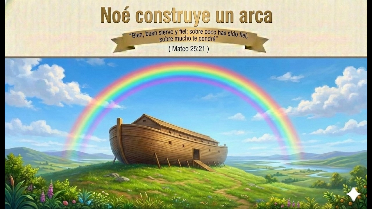 Lecci&oacute;n 7 | Clase de infantes | Noe construye un arca | 1er Trimestre | 2026 🔨