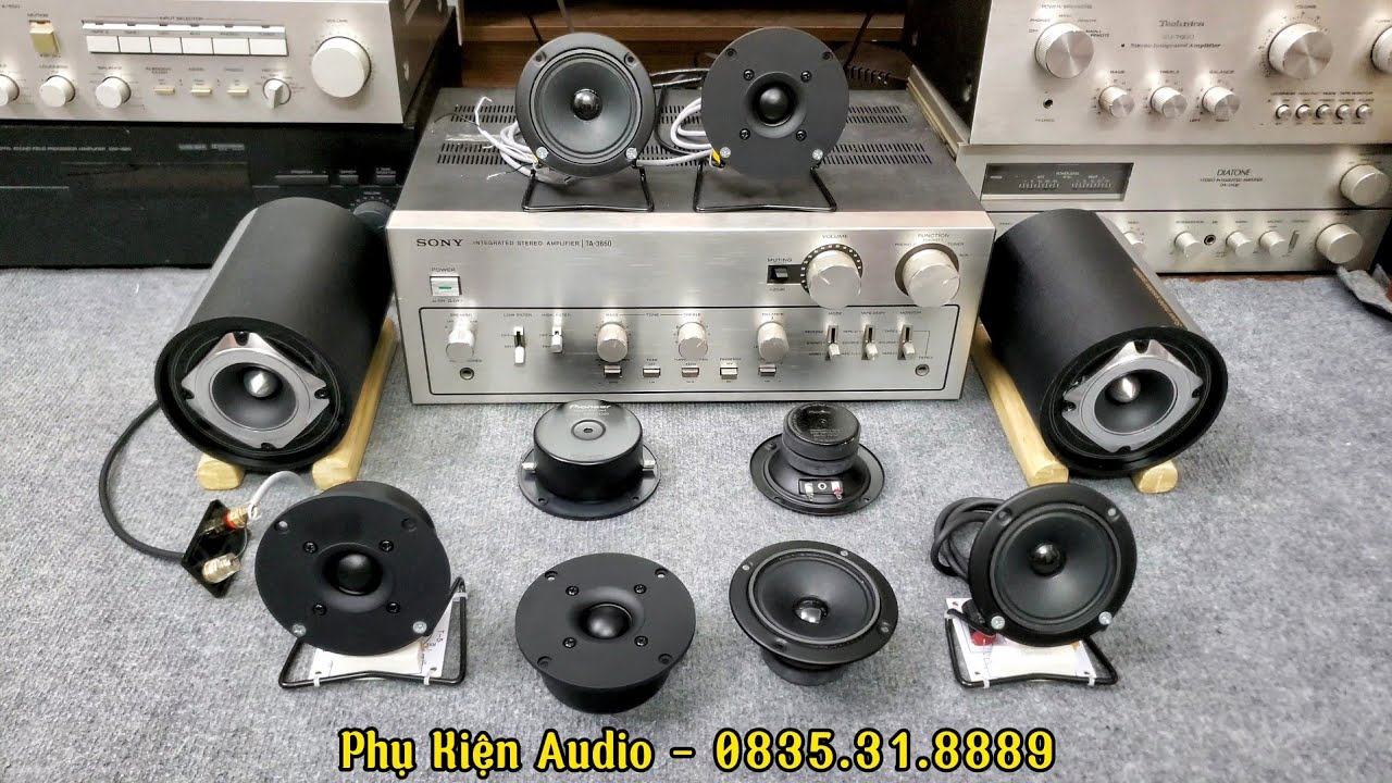 Loa Treble Dome Lụa & Loa Treble M&agrave;ng Giấy N&ecirc;n Chọn Loa N&agrave;o?