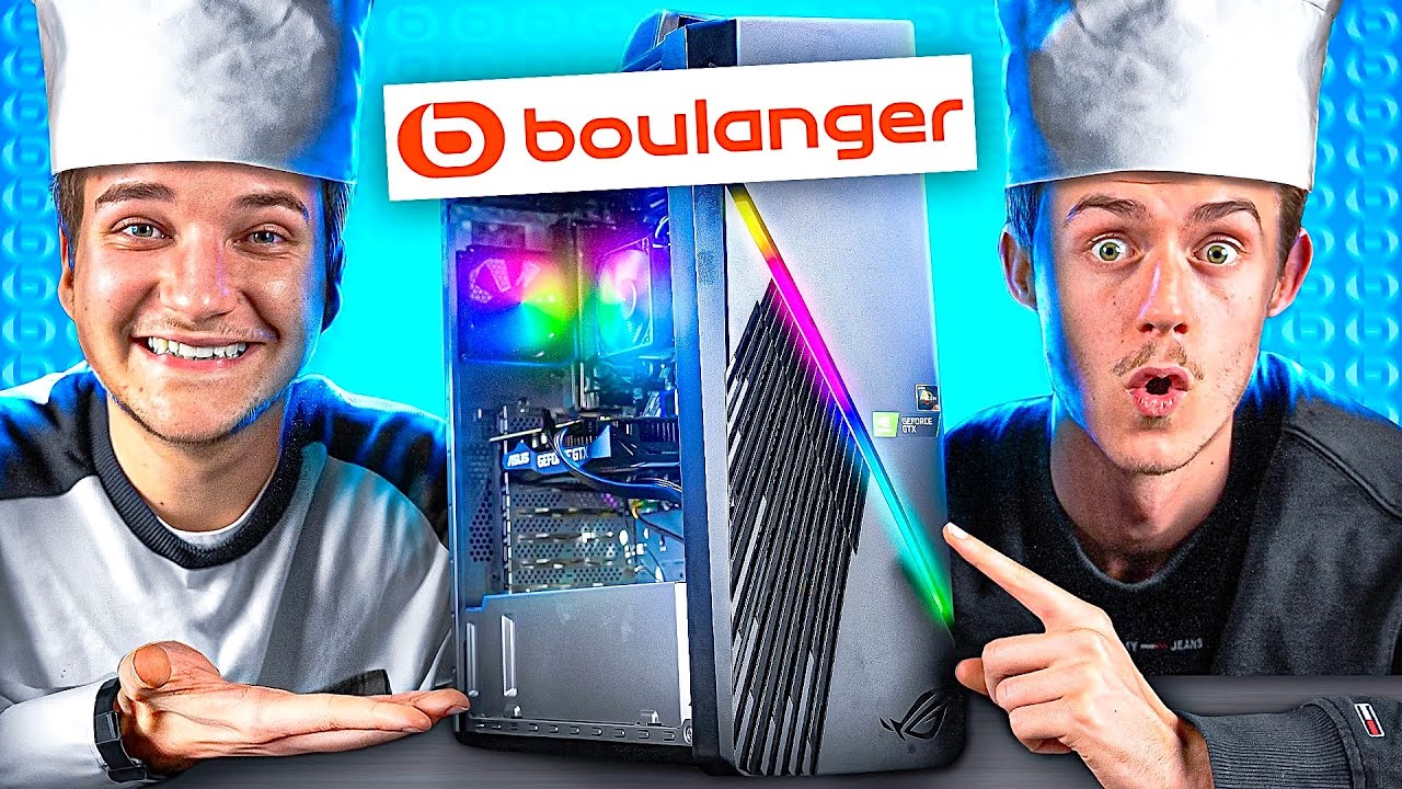 On ach&egrave;te un PC Gamer chez Boulanger