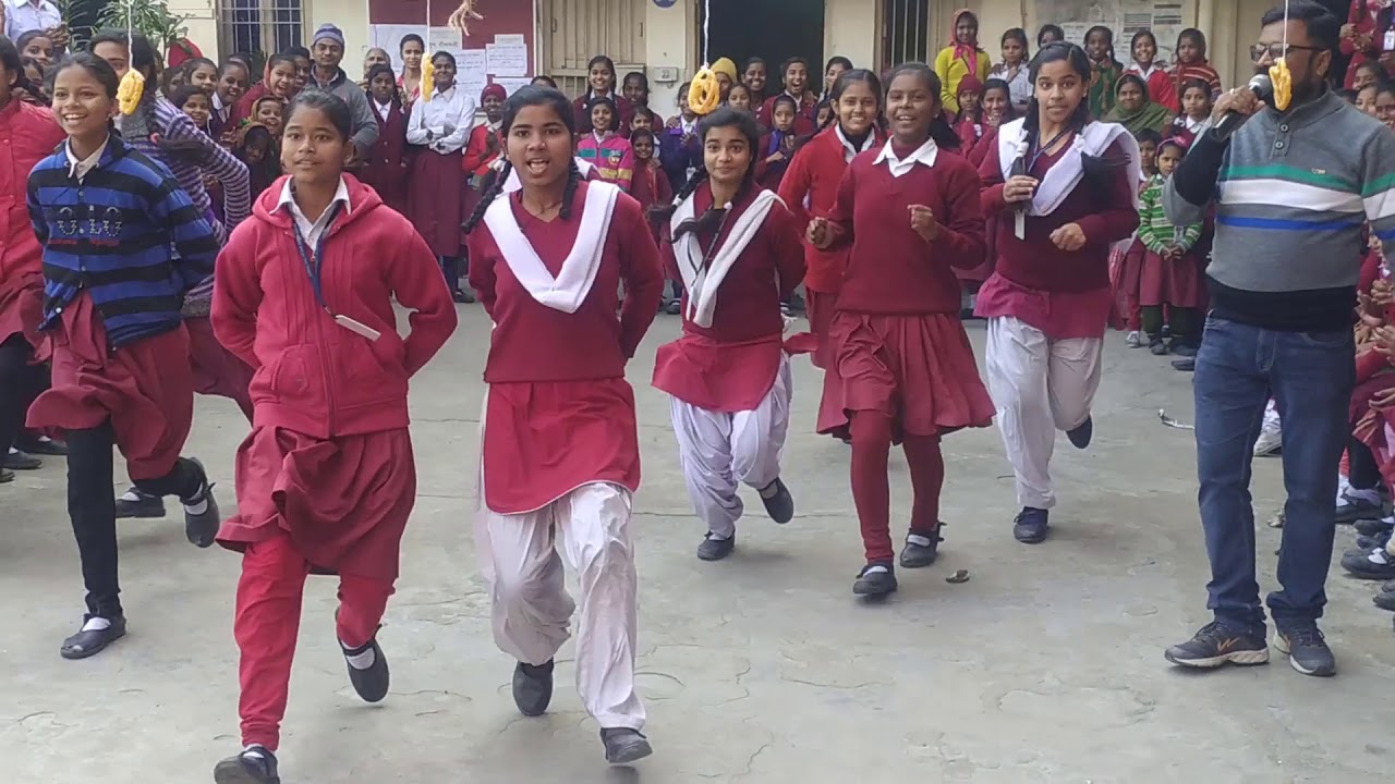 Sports Day In Kushwaha Girl's High School 2020 | कुशवाहा बालिका उच्च विद्यालय में खेल दिवस