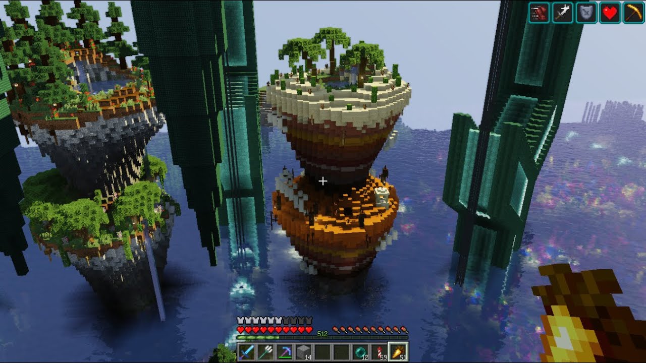 Minecraft Survival Timelapse ep.2 -  Day 3092 - Badlands Island