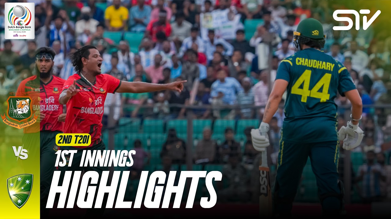 1st Innings Highlights | Bangladesh vs Australia | Match 02 | T20I Series 2026 | M9K1K