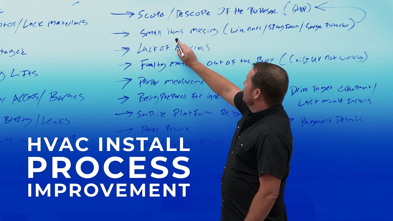HVAC Install Process Improvement: How to Eliminate Surprises on Every Job