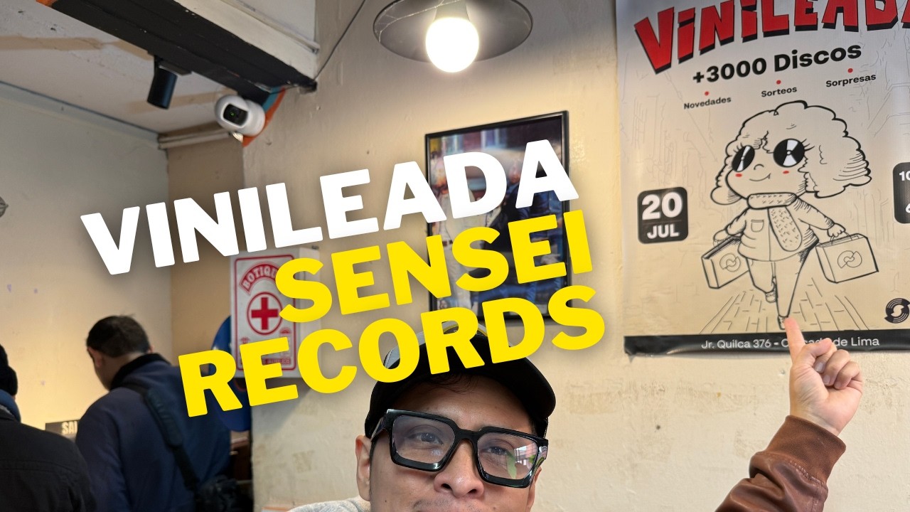 ¡FUI a la VINILEADA de SENSEI RECORDS en QUILCA! Vinilos desde 5 soles!!!