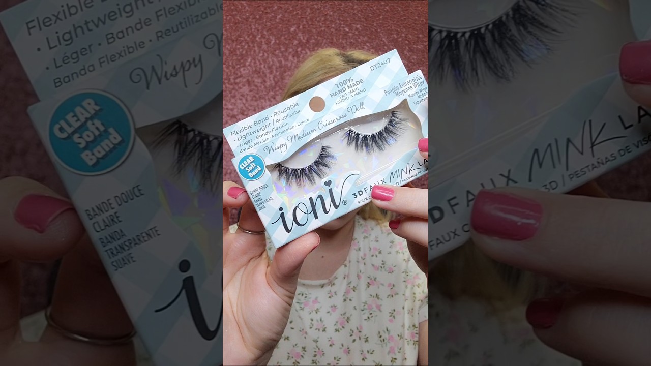 Ioni 3D Faux Mink Lashes #ionilashes #fauxminklashes #lashes