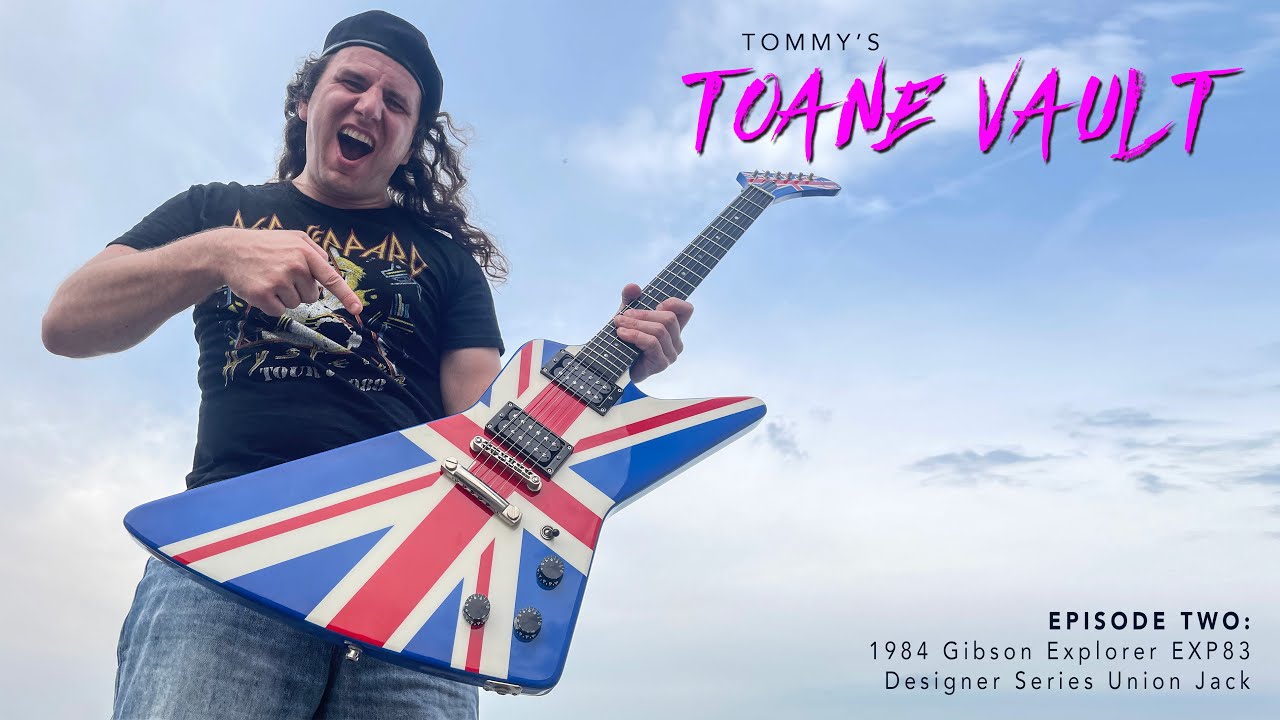 Tommy's TOANE VAULT - Episode Two: 1984 Gibson Explorer EXP83 Designer Series Union Jack