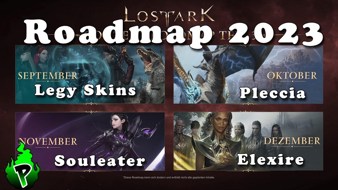 Roadmap: Aug/Sep/Okt/Nov/Dez 2023 | Lost Ark EU | DerPyr0n