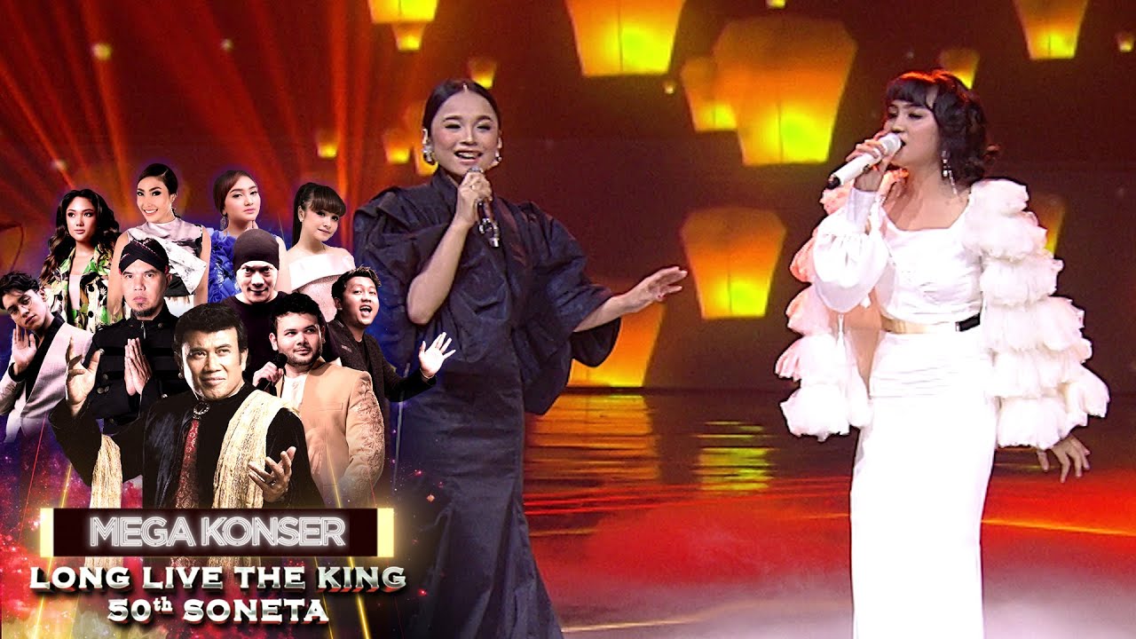 Tasya Rosmala X Jihan Audy - Menunggu | MEGA KONSER LONG LIVE THE KING 50TH SONETA