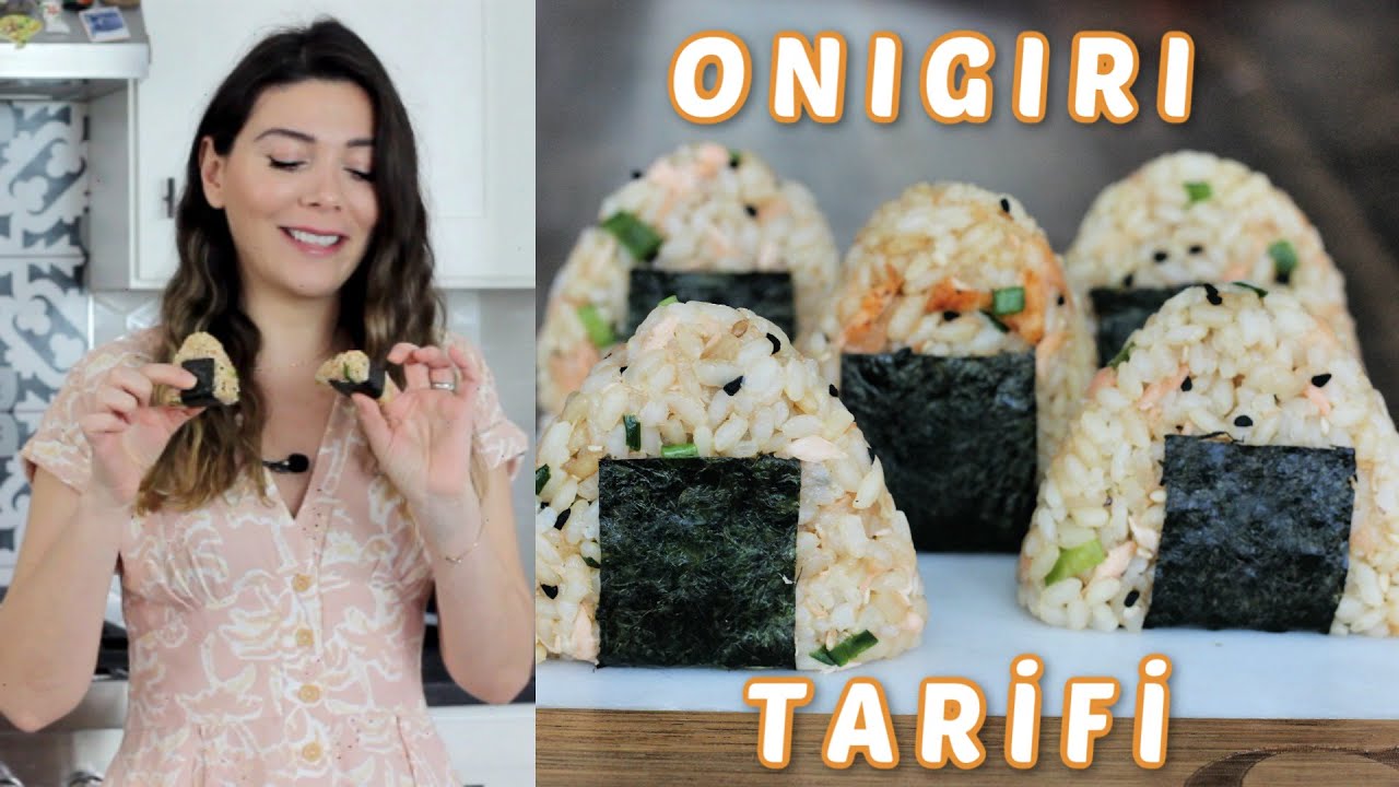 🍙 Onigiri Tarifi | Japon Pirinç Topları Tarifi | Canan Kurban