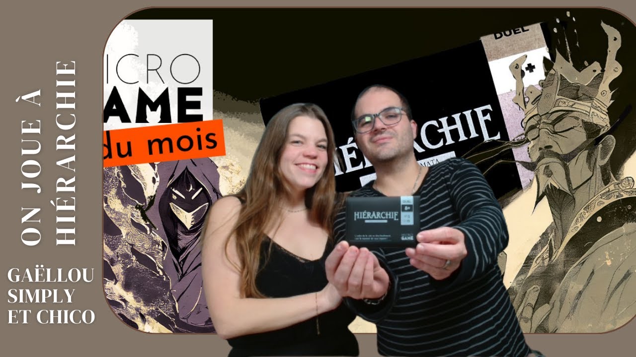 { Règles & partie } ON JOUE À HIÉRARCHIE | Jeu de société