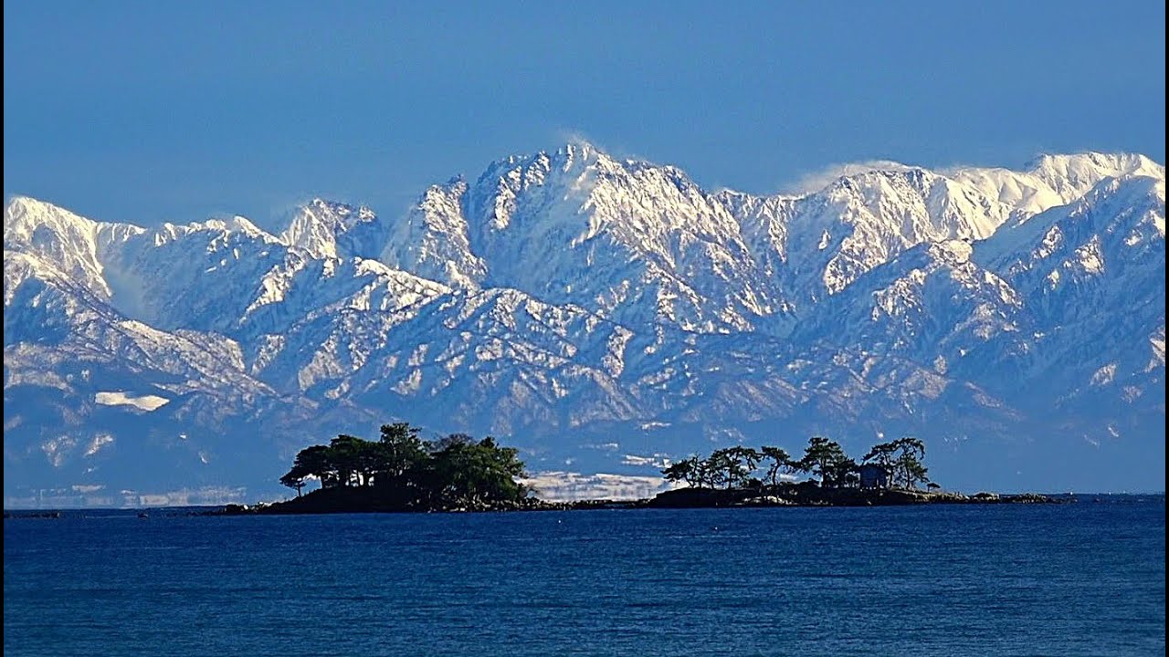 富山･氷見 虻が島･立山連峰 真冬日のひととき 2024