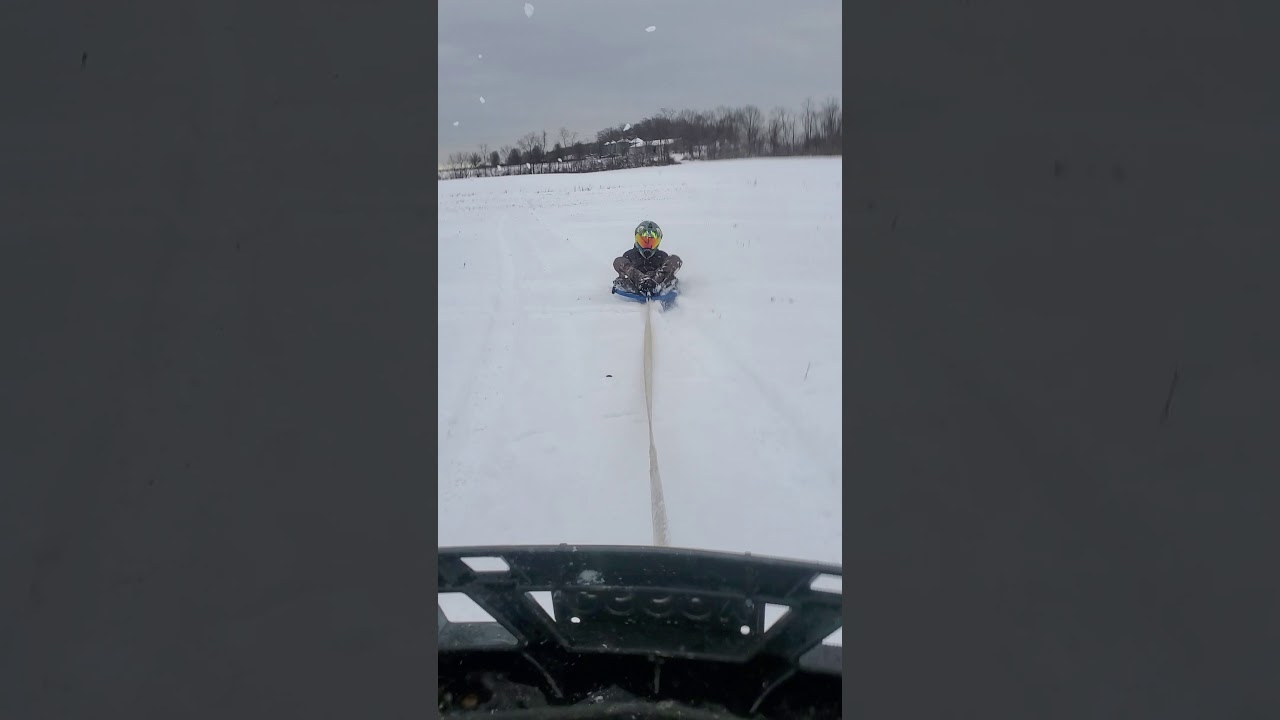 2014 Polaris RZR 800 XC sled pull catching air