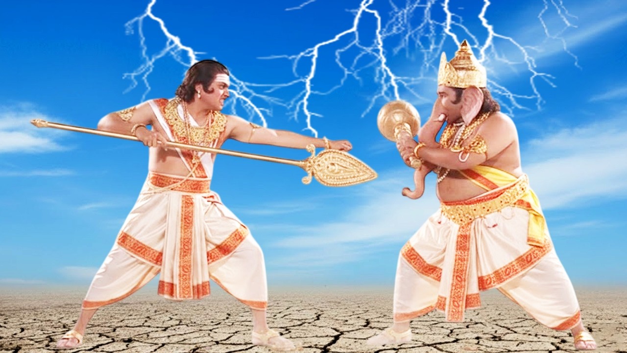 जब हुआ कार्तिकेय और गणेश के बिच घमासान युद्ध ! | om namah shivay