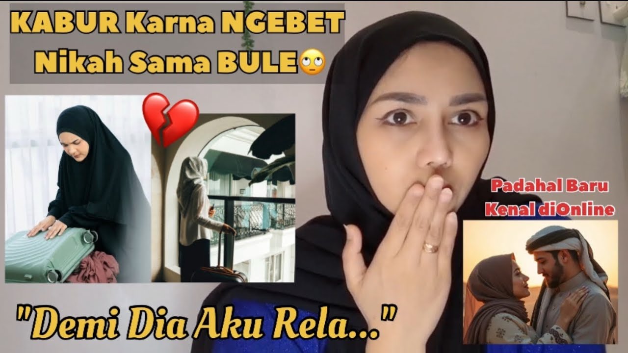 Pov: Demi kamu aku rela kabur⁉️😢