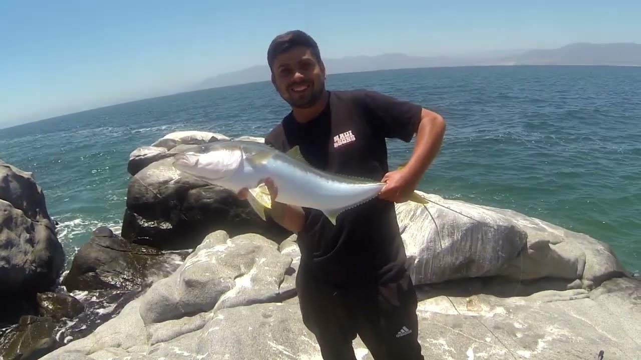 Pesca en Rocas Buscando Palometas - Coquimbo Chile.