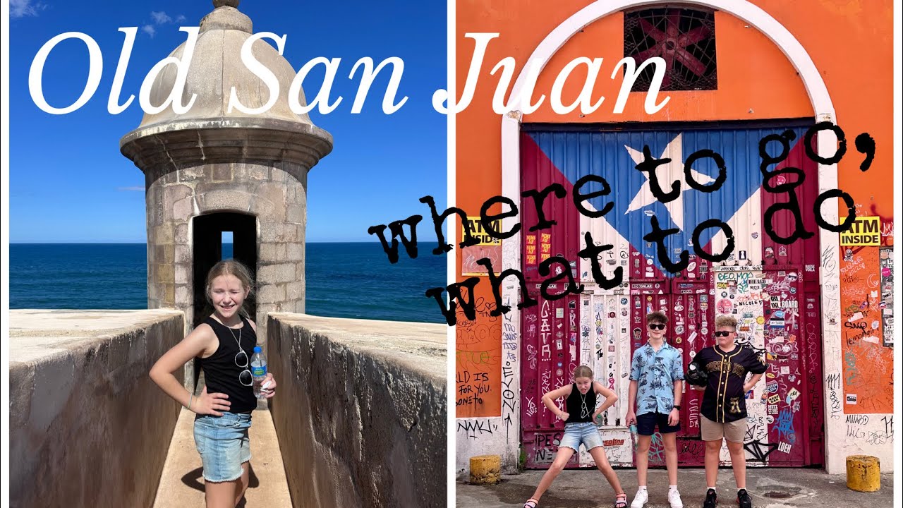OLD SAN JUAN, Puerto Rico 🇵🇷 where to go & what to do!