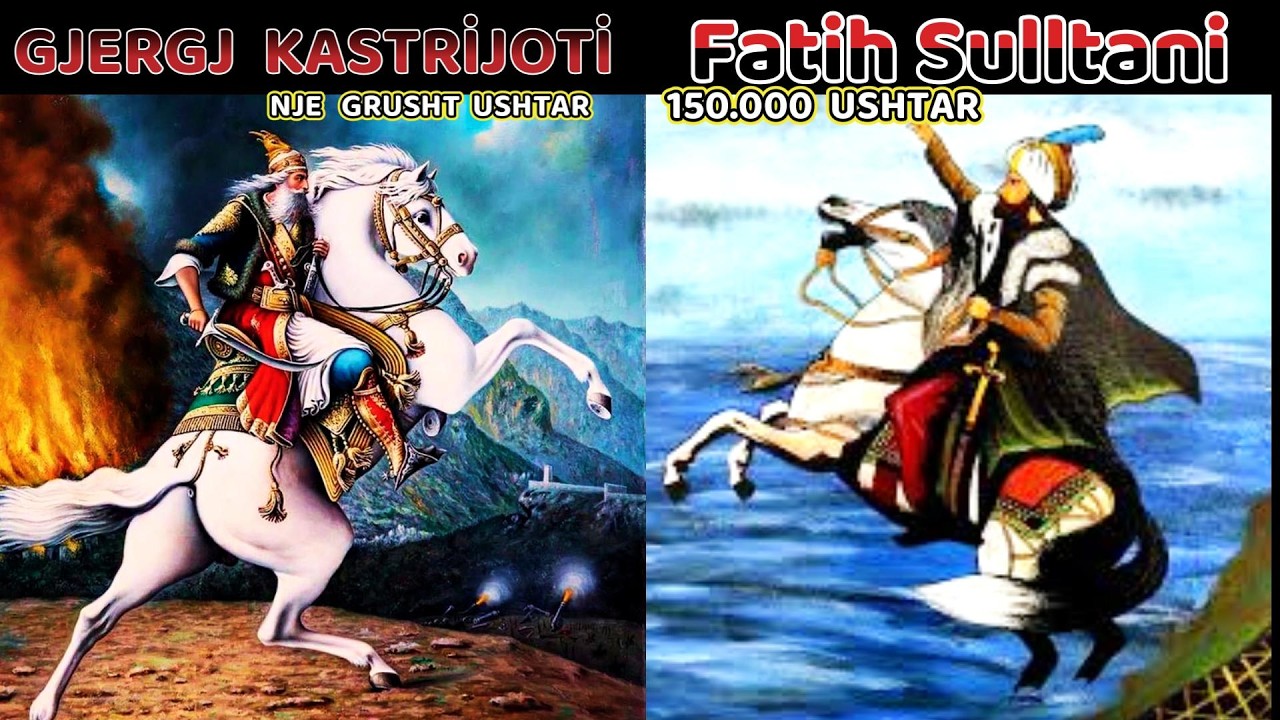 Fatih Sulltan Mehmeti me 150.000 Ushtare Sulmon Shqiperine -Sulmet Osmane Kundra Arberise