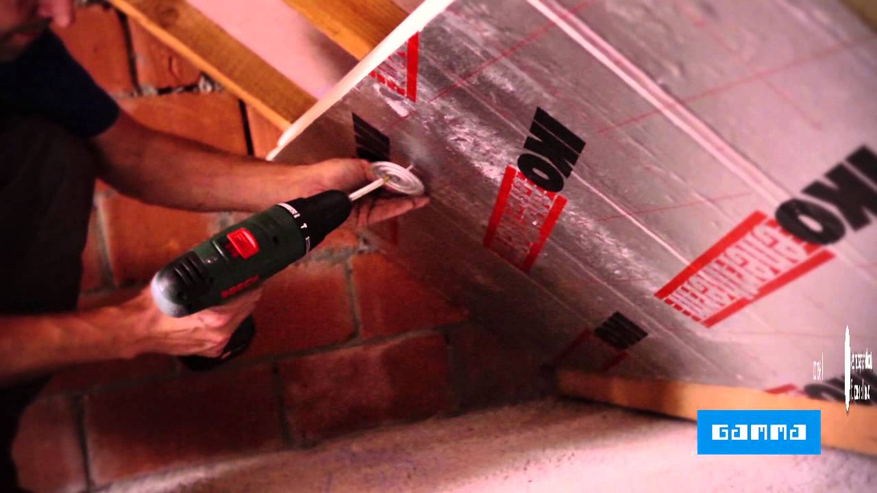 Isolation de toiture avec panneaux PIR - Vidéo bricolage | GAMMA Belgique