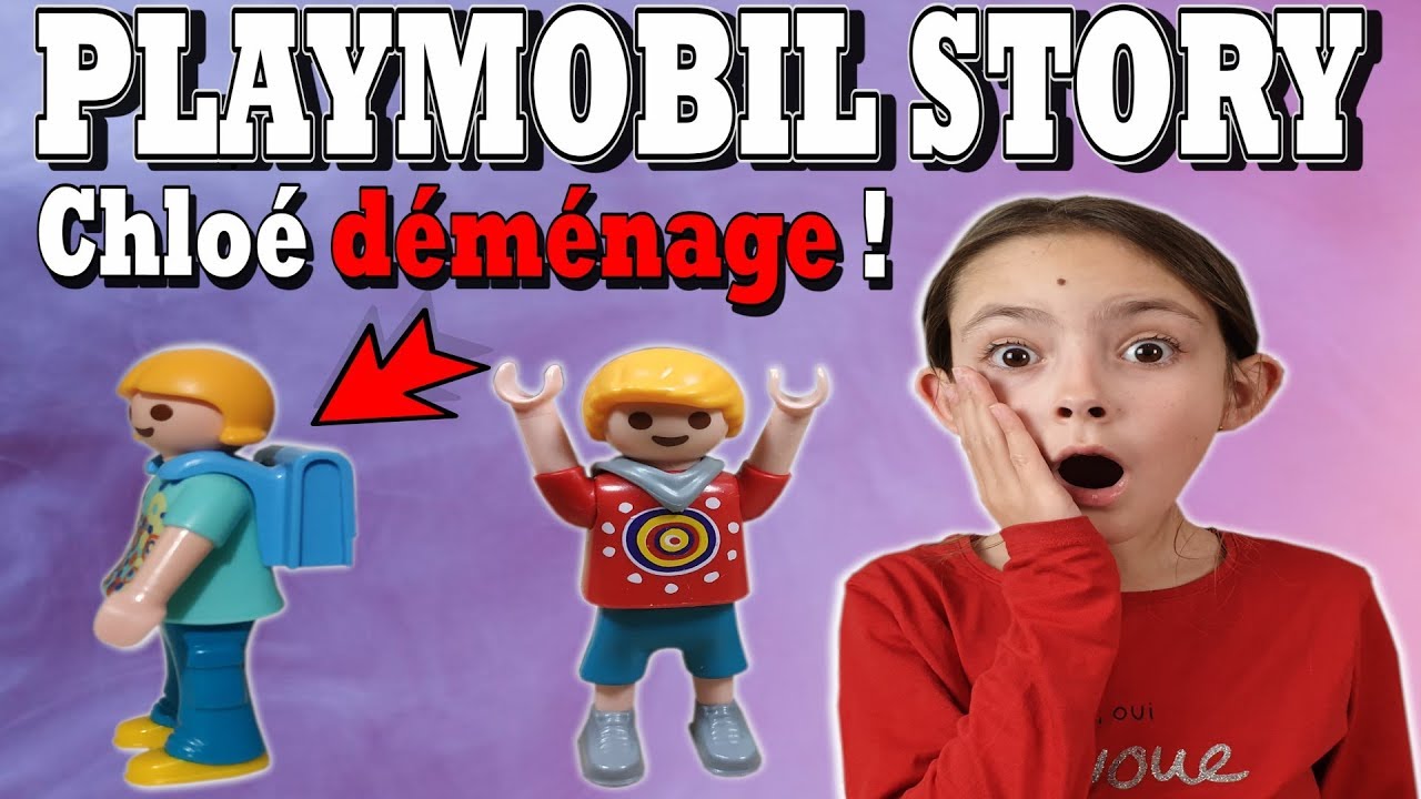 PLAYMOBIL STORY : Chloé déménage !