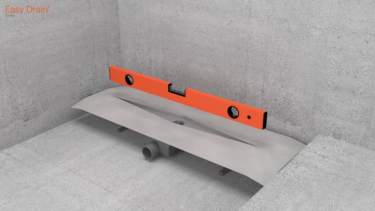 Duschrinne einbauen - Easy Drain Diamond (Deutsch)