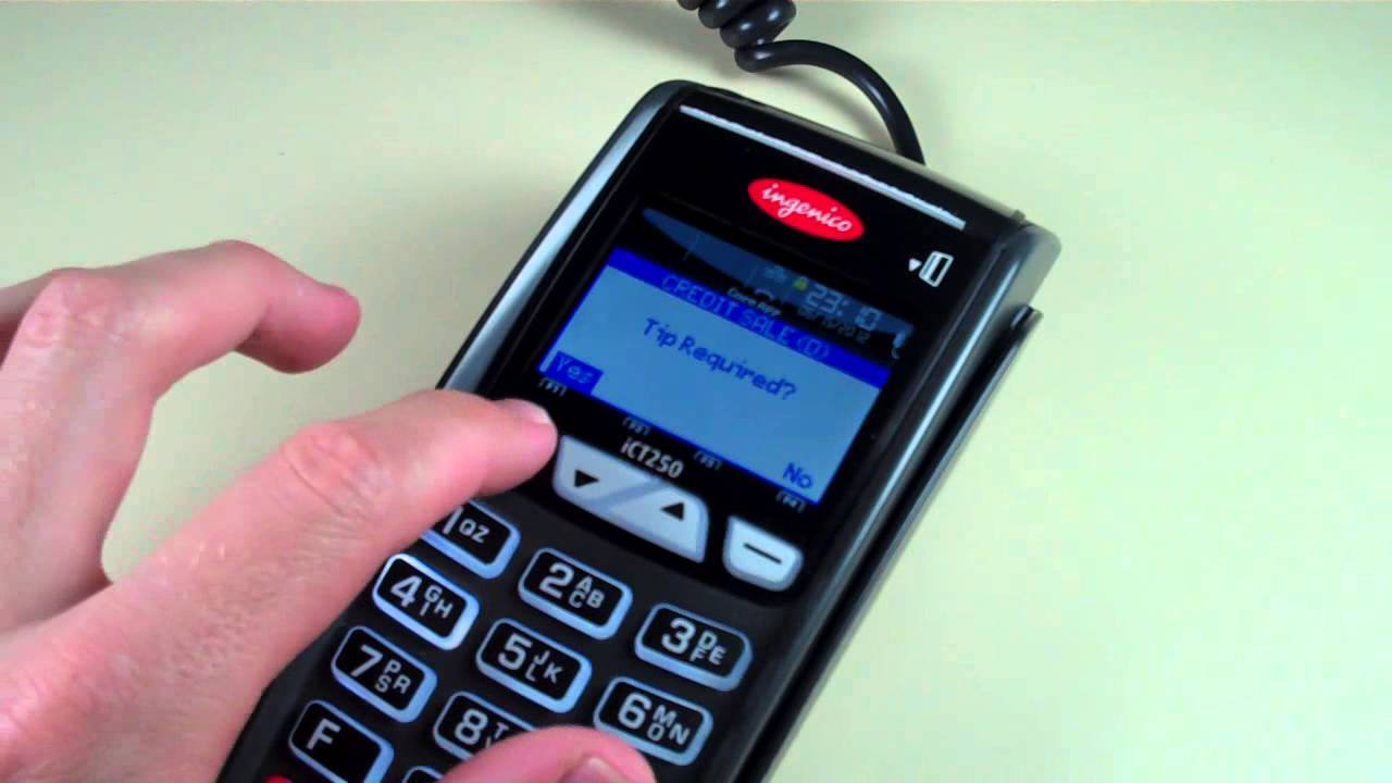 Ingenico iCT250 Application Overview - TSYS Merchant Solutions