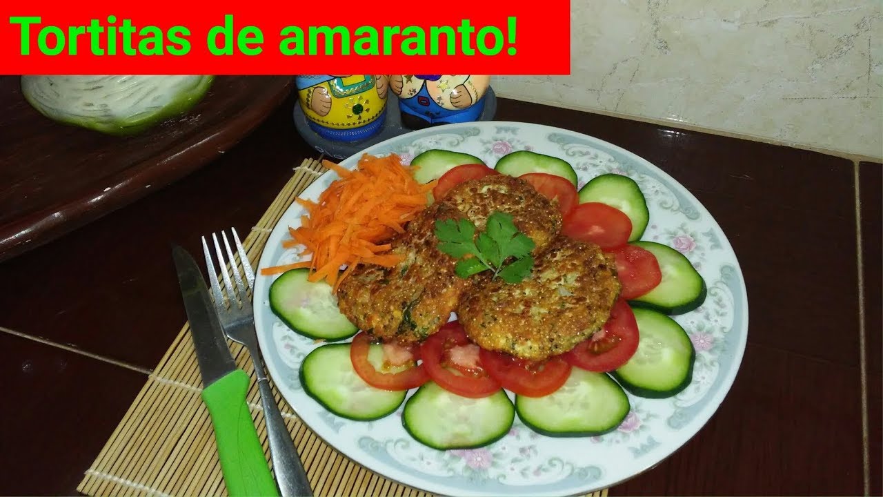 Tortitas de amaranto!