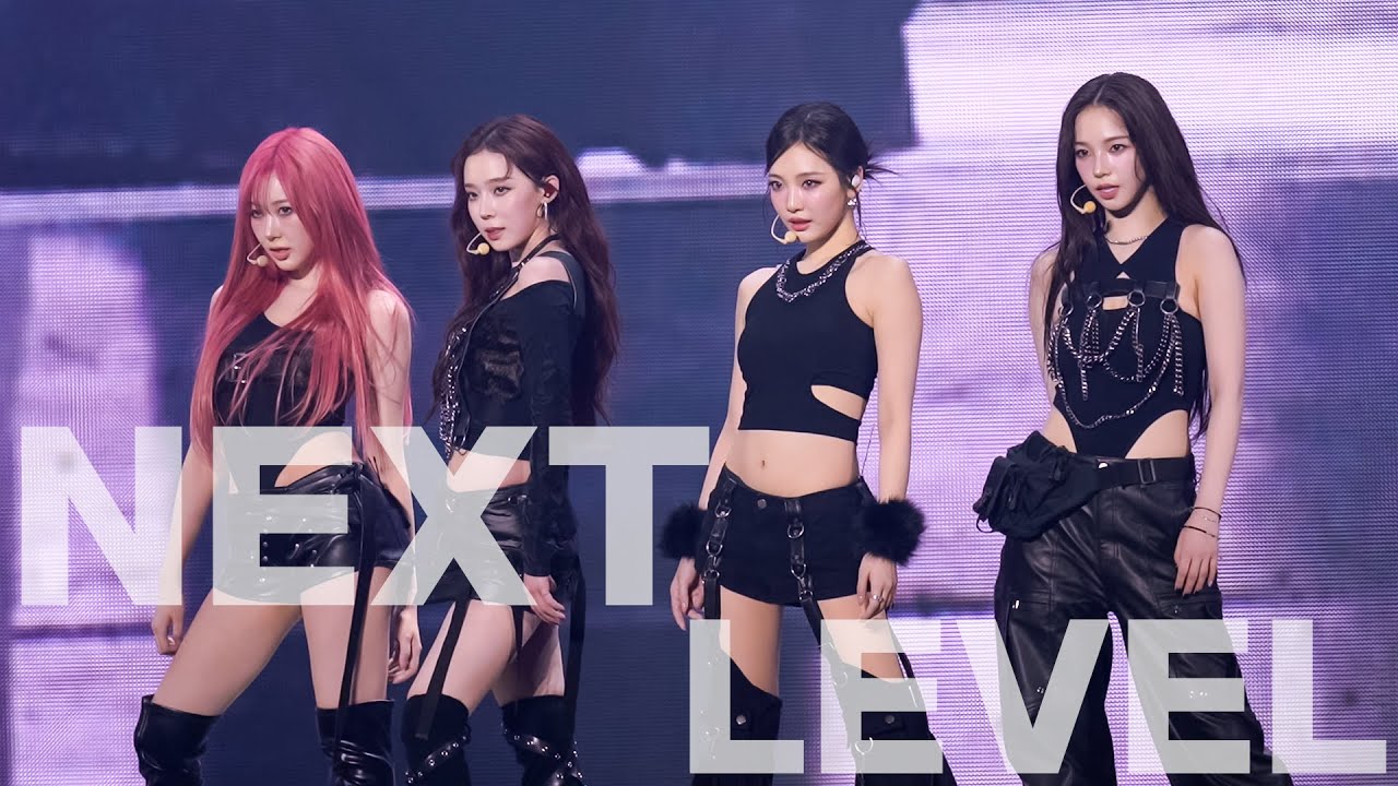 [4K] AESPA 에스파 :: NEXT LEVEL :: fancam PARALLEL LINE - ENCORE 250315