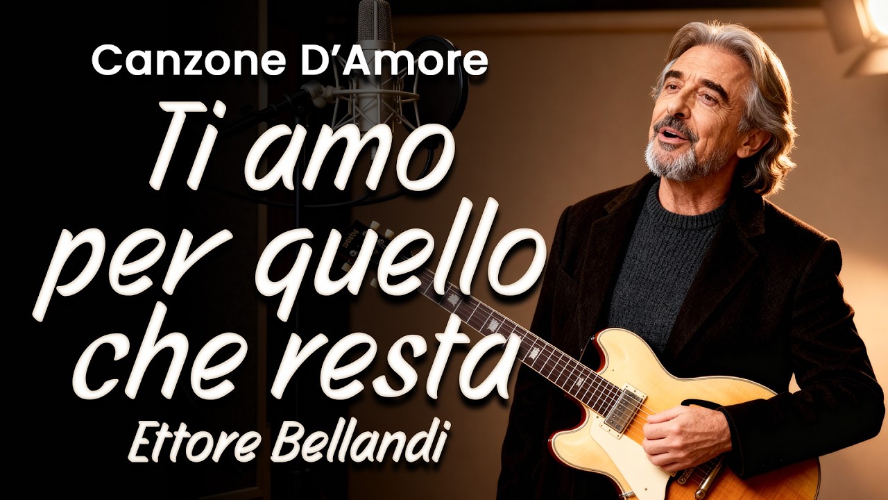 😔 Una canzone per chi sceglie la presenza, non i sogni – 🎵 “Amore Senza Illusioni” – Ettore Bellandi