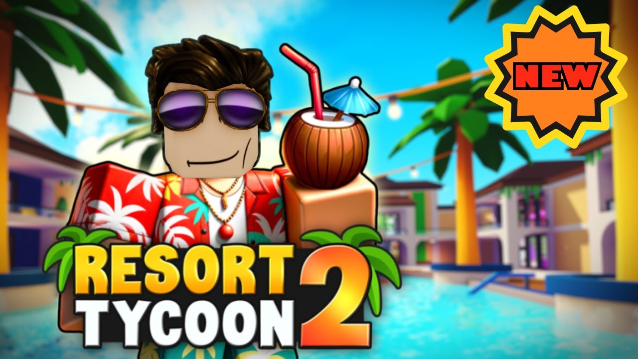 **НОВАЯ ИГРА** TROPICAL RESORT TYCOON 2 Roblox