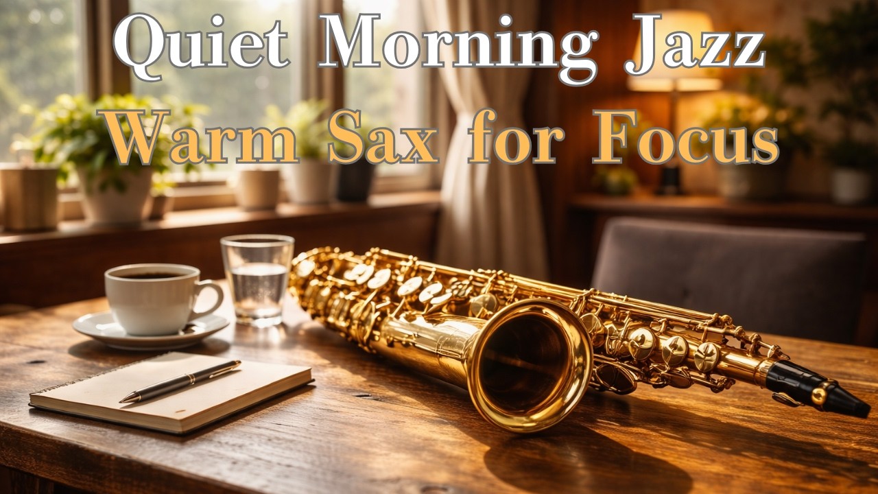 Quiet Morning Jazz – Warm Sax for Monday Focus ☀️