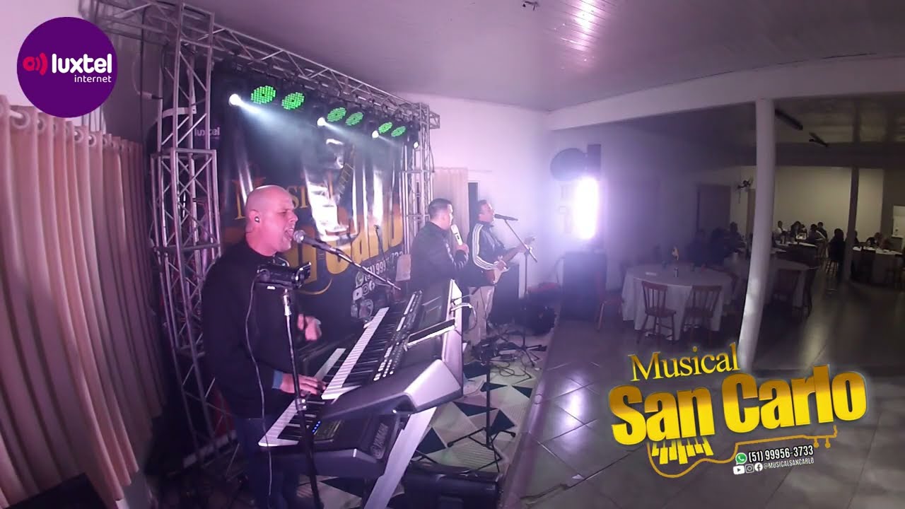 MUSICAL SAN CARLO - JANTAR BAILE DA ASSOCIAÇÃO DOS MORADORES DO BAIRRO ARCO ÍRIS - VERA CRUZ/RS