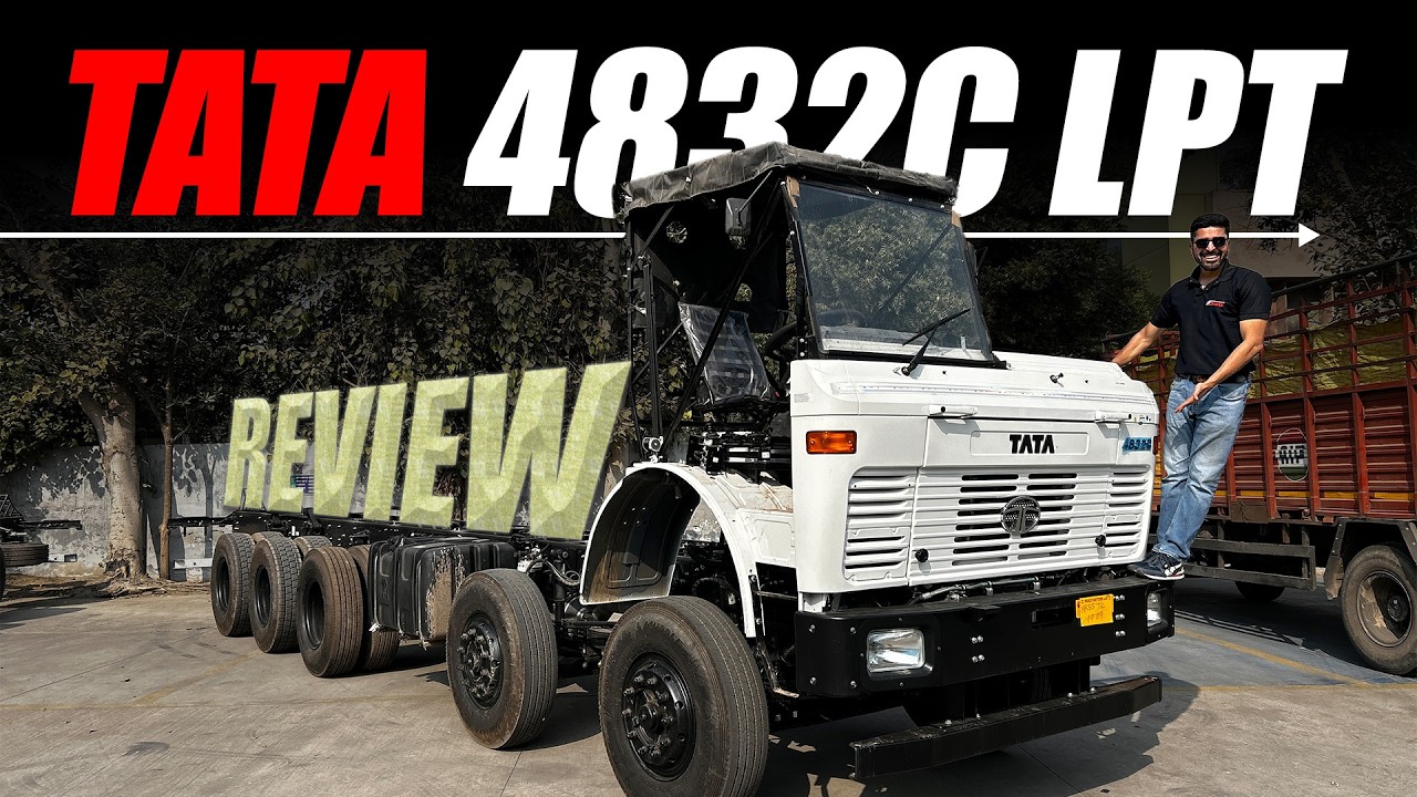 Tata LPT 4832 Review | 48 Ton Heavy-Duty Truck Ka Power & Performance!