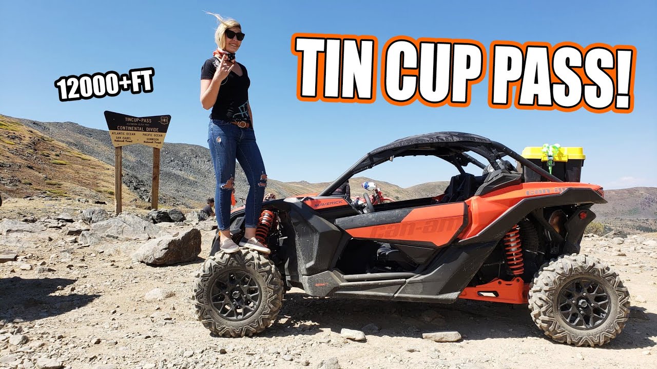 Can Am Maverick x3 Turbo takes on Tin Cup Pass! SXS Adventures