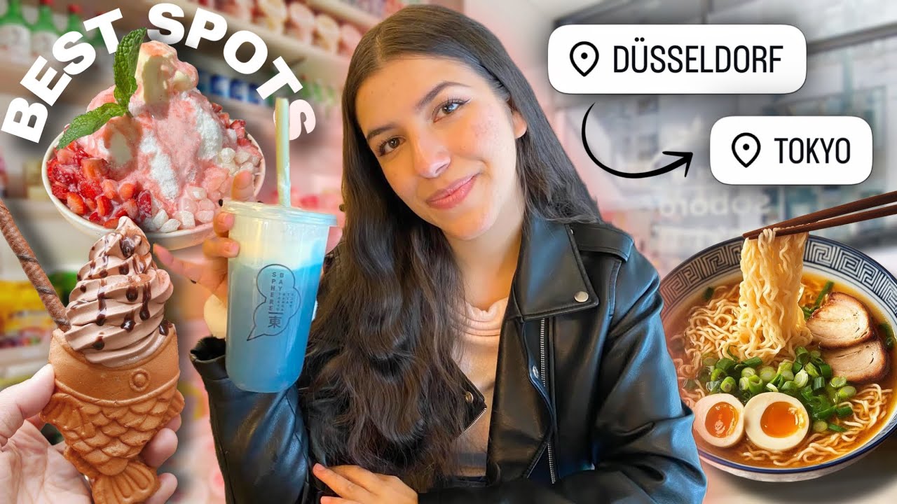 Ein Tag in Little Tokyo🇯🇵 Die BESTEN Spots 🍜 #littletokyo #foodspots #düsseldorf